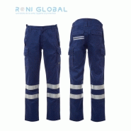 Pantalon de travail soudeur résistant aux arcs électriques - DEFENDER REFLEX 2.0 en coton antistatique et fibre dissipative_0