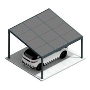 Pergola photovoltaïque autoportante Pergola photovoltaïque autoportante
