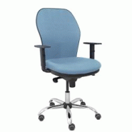 Piqueras y Crespo Silla Jorquera respaldo bali azul cielo asiento bali azul cielo base cromada y ruedas parqué - bleu multi-matériau 15SB13B13B10CCRRP Piqueras y Crespo Silla Jorquera respaldo bali azul cielo asiento bali azul cielo base cromada y ruedas parqué - bleu multi-matériau 15SB13B13B10CCRRP