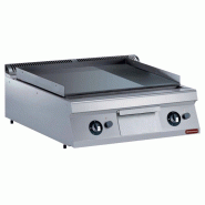 Plaque cuisson gaz 2/3 lisse 1/3 rainurée - Diamond - 0615402623285