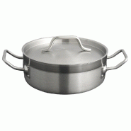Sautoir avec couvercle 6L Ø28x10cm inox