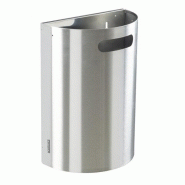 Corbeille d'intérieur décrochable fixation murale 20 litres Corbeille d'intérieur décrochable fixation murale 20 litres