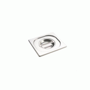 Couvercle Comas Gastronorm GN 1/9 CM.17,6X10,8 po en acier inoxydable 18/10 - Acier inoxydable 18/10 8425734106361