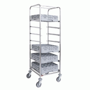 Diamond - Chariot 7 niveaux paniers lave-vaisselle 500x500 mm - réf. CCL-7G - AKS-CCL-7G