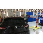 Potences de retouches infrarouge pour l'industrie automobile - fabrication robuste et ergonomique