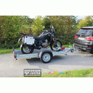 Remorque Abaissable Porte-moto et scooter - YO REMORQUE - CCL6 - 246 x 100 cm - Référence YO_CCP5