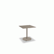 Table de café carrée 70x70 BOLT - marron