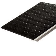 Tapis sensible de sécurité - Surface profil boutons ronds - RKPE - capteur tactile