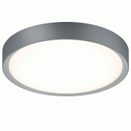 Trio LED plafonnier RL175, plafonnier salle de bain IP44, ampoule incluse - argenté plastique 64979
