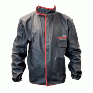 Veste de soudeur en cuir pleine fleur Lincoln Electric - M Veste de soudeur en cuir pleine fleur Lincoln Electric - M