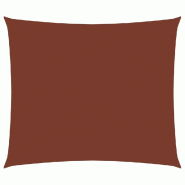 VidaXL Voile de parasol tissu oxford rectangulaire 2,5x4,5 m  Modèle Jardin Epsilon Prime - rouge 135373