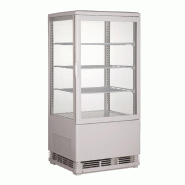 Vitrine réfrigérée desserts et boissons 68l blanc - P7487.0165
