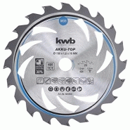 KWB 583354 AKKU-TOP LAME DE SCIE CIRCULAIRE EASY CUT COUPE FINE AVEC D KWB 583354 AKKU-TOP LAME DE SCIE CIRCULAIRE EASY CUT COUPE FINE AVEC D