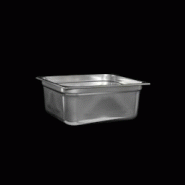 Bac Gastro Inox AISI 304 GN 2/3 Plein H. 150 mm avec anses - Gastroland - 3701666006364