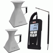 Kit de mesure de dÉbit aux bouches - thermo-anÉmomÈtre À fil chaud tÉlescopique 0.15-