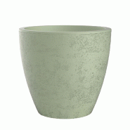 Poetic Pot conique basalt up vert amande 27 l - vert plastique polypropylène 013565 V.AM SX4