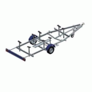 Porte voilier GALAXY - G820 / GS12V - PTAC : 1350Kg - 1 essieu - Reference - G1602V / GD12V - Remorque transport voiliers