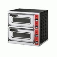 Stalgast Four à Pizza Compact 2 Chambres 2 Pizzas de Ø 40 cm - 0652733294999 Stalgast Four à Pizza Compact 2 Chambres 2 Pizzas de Ø 40 cm - 0652733294999