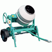 Bétonnière électrique monophasé tractable 235 litres S 250 R avec cuve en acier - IMER - 01015721 Bétonnière électrique monophasé tractable 235 litres S 250 R avec cuve en acier - IMER - 01015721