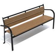 Banc public Taberg réf 8037061 - Hags