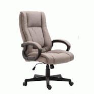 CLP Fauteuil de bureau XL Sparta tissu Taupe - gris textile 1923422124 CLP Fauteuil de bureau XL Sparta tissu Taupe - gris textile 1923422124