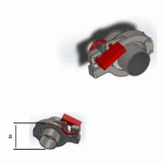 Collier clamp de consignation - 3d process