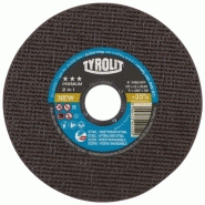 Disque à tronçonner premium 2 en 1 moyeu plat coupe acier inox diamètre 230 mm