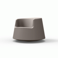 Fauteuil à bascule ROULETTE - tortora