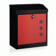 Helloshop26 - Boîte aux lettres murale XL pour courrier volumineux 53 x 43,5 x 26 cm en acier galvanisé noir 13_0005249 - noir acier 3000242501683 Helloshop26 - Boîte aux lettres murale XL pour courrier volumineux 53 x 43,5 x 26 cm en acier galvanisé noir 13_0005249 - noir acier 3000242501683