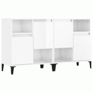 Helloshop26 - Buffet bahut commode armoire meuble de rangement organisateur cuisine salle de séjour salons lot de 2 brillant 60 x 35 02_0036710 - 300 Helloshop26 - Buffet bahut commode armoire meuble de rangement organisateur cuisine salle de séjour salons lot de 2 brillant 60 x 35 02_0036710 - 300