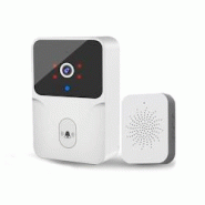 Interphone Vidéo HD Vision Nocturne WiFi Sans Fil Avec Application Tuya Blanc YONIS - blanc 3615617095751 Interphone Vidéo HD Vision Nocturne WiFi Sans Fil Avec Application Tuya Blanc YONIS - blanc 3615617095751
