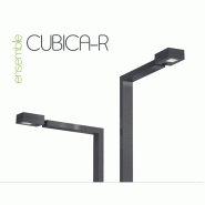 Lampadaire urbain cubica-r / led / en aluminium thermolaqué / 6 m Lampadaire urbain cubica-r / led / en aluminium thermolaqué / 6 m