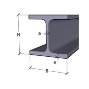 Poutrelle acier HEB selon NF EN 10034 - Hauteur -200 mm - Référence HEB100 Poutrelle acier HEB selon NF EN 10034 - Hauteur -200 mm - Référence HEB100