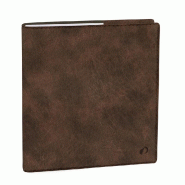 Quo Vadis - Agenda - 2027 - Exécutif - Semainier - Français - Bergame - Marron - 14 mois de décembre à janvier - 16x16cm - Papier Clairefontaine b