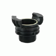 Raccord symétrique Guillemin avec verrou BSP mâle - Polypro - DN 100 - G 4