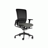 Siège de bureau E8 pour grand gabarit - mécanisme synchrone - soutien lombaire - accoudoirs réglables 4D - cadre blanc ou noir - roulettes sol souple autofreinées 65 mm - garantie 5 ans Siège de bureau E8 pour grand gabarit - mécanisme synchrone - soutien lombaire - accoudoirs réglables 4D - cadre blanc ou noir - roulettes sol souple autofreinées 65 mm - garantie 5 ans