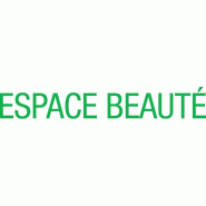 Sticker texte espace beauté vert - 12.7x82.2 cm - Vinyle adhésif polymère M1
