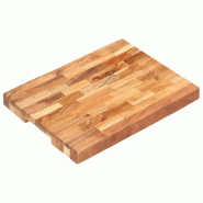 VidaXL Planche à découper 40x30x4 cm Bois d'acacia massif - 286568