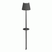 Zafferano Lampe avec piquet Poldina Pro Gris Foncé, Portable, Rechargeable, Graduable, Commande Tactile, Haute Protection, Hauteur Modulable - gris 8 Zafferano Lampe avec piquet Poldina Pro Gris Foncé, Portable, Rechargeable, Graduable, Commande Tactile, Haute Protection, Hauteur Modulable - gris 8