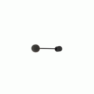 Applique Murale Eclipsia Noire - 325 X 85 X 64 Mm Gx53 - Applique Murale Élégante En Métal - Affralux - noir 8051191577408