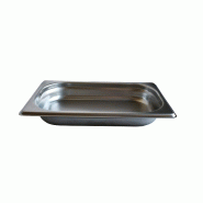 DBMARK - GNP14040-201 - Bac Gastronorme 1/4 40 mm. - 0.8mm S/S201 - gris inox GNP14040-201