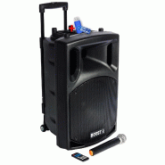 Enceinte BOOST150VHF-BT Portable Autonome - 800W -1 5/38CM AVEC USB BLUETOOTH, 1 MICRO VHF+clé usb 32gigas - 3666638042507