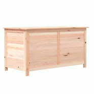 HELLOSHOP26 - Boîte à coussins d'extérieur 100 x 50 x 56 cm bois de sapin massif 02_0013144 - marron Bois massif 3000716882720