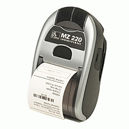 Imprimante zebra de tickets portable autonome thermique directe. Mz 220