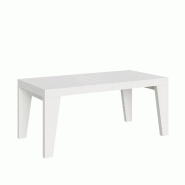 Itamoby Table extensible 200/460x90 cm Naxy frêne blanc - blanc 8050598048085