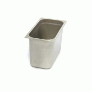 Maxima Récipient gastronorm - 1/3 GN - profondeur 20 cm - acier inoxydable – 32.5 × 17.6 × 20 cm - AKS-09367523