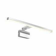 Nordlux Applique murale MARLEE 50 3000K Métal Chromé, H.3.8 - IP44 - LED Module / Intérieur - gris 5704924017100