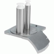 Sammic Raccord de tuyau pour CA-31/CA-41/CA-62 | 2 tuyaux Ø50/Ø70 mm avec poussoir, acier inoxydable, compatible avec les modèles 2016+. - inox 105