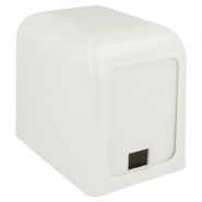 129.32 - distributeur pour 100 serviettes mini servis cm blanc abs - garcia de pou - 15x10x12,5cm