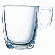 6 tasses 9 cl Nuevo - Luminarc - verre trempé extra résistant - transparent verre 0883314130171